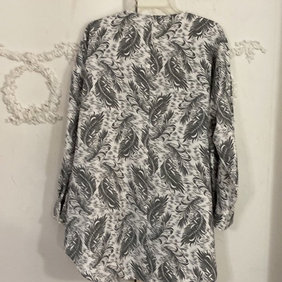 Alfani v neck tunic. SZ 1X. NWOT - Picture 4 of 6